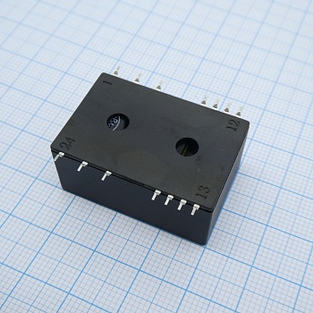 IRM-01-12S - AC-DC, 1Вт, вход 85…305В AC 47…63 Гц, 120...370B DC, выход 12В/83мА, изоляция 3000В AC, в корпусе на плату 33.7х22.2х15мм, -30...+85°C, SMD