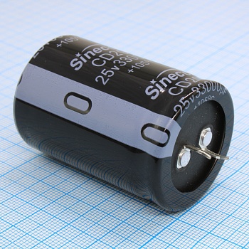 LZ160M222P500KKKYL0R - Конденсатор алюминиевый электролитический 160В  2200мкФ ±20%, 35*50 P:10мм с защекивающими выводами 3500мА 2000ч -40...+105°С