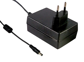 GSM25E24-P1J - Импульсный источник питания в корпусе сетевой вилки 25Вт 24В/1,04A медицинского применения