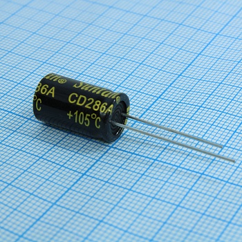 TS13D61H221MSB0B0R - Конденсатор алюминиевый электролитический радиальный низкий импенданс 220мкФ 50В ±20% 10*16 P:5мм 0.066Ом 1020мА 2000ч 105°C