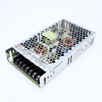 RSP-100-24 - AC-DC, 100.8Вт, ККМ, вход 85…264В AC, 47…63Гц /120…370В DC, выход 24В/4.2A, рег. вых 22.8…26.4В, изоляция 3750В AC, в корпусе 179х99х30мм, -30…+70°С