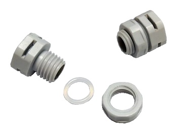 Клапан выравнивания давления M12x1,5 сер - Клапан выравнивания давления, M12х1,5, цвет серый, гайка в комплекте
