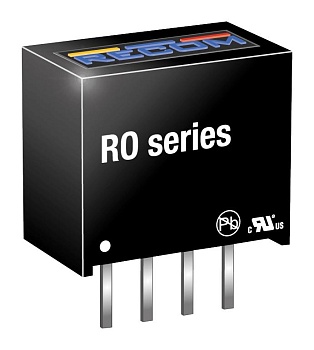 RO-2405S - Преобразователь DC/DC на печатную плату вход 24В выход 5В 0.2A 1Вт 4-Pin SIP туба