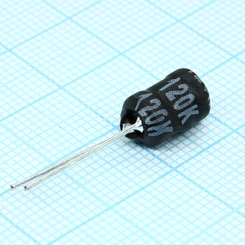 LGB-X0608-120K - Радиальная индуктивность  12uH  2.52MHz  46mOm  1700mA