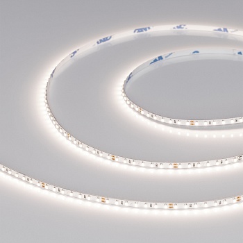 Лента MICROLED-M182-4mm 24V Day4000 (10 W/m, IP20, 2216, 5m) 037817 - Светодиодная лента MICROLED-M182, открытая IP20. Светодиоды 2216, 182 шт/м (910 шт на 5 м), белая плата 4 мм, скотч 3M. Цвет ДНЕВНОЙ 4000 K , цветопередача CRI>90 , угол 120°. Питание 2