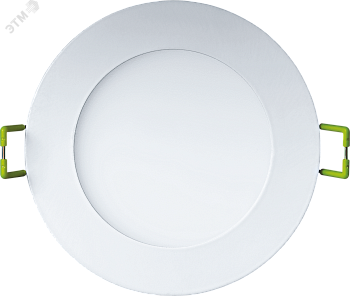 Светильник светодиодный ДВО-7Вт 4000К 420Лм slim белый 19047