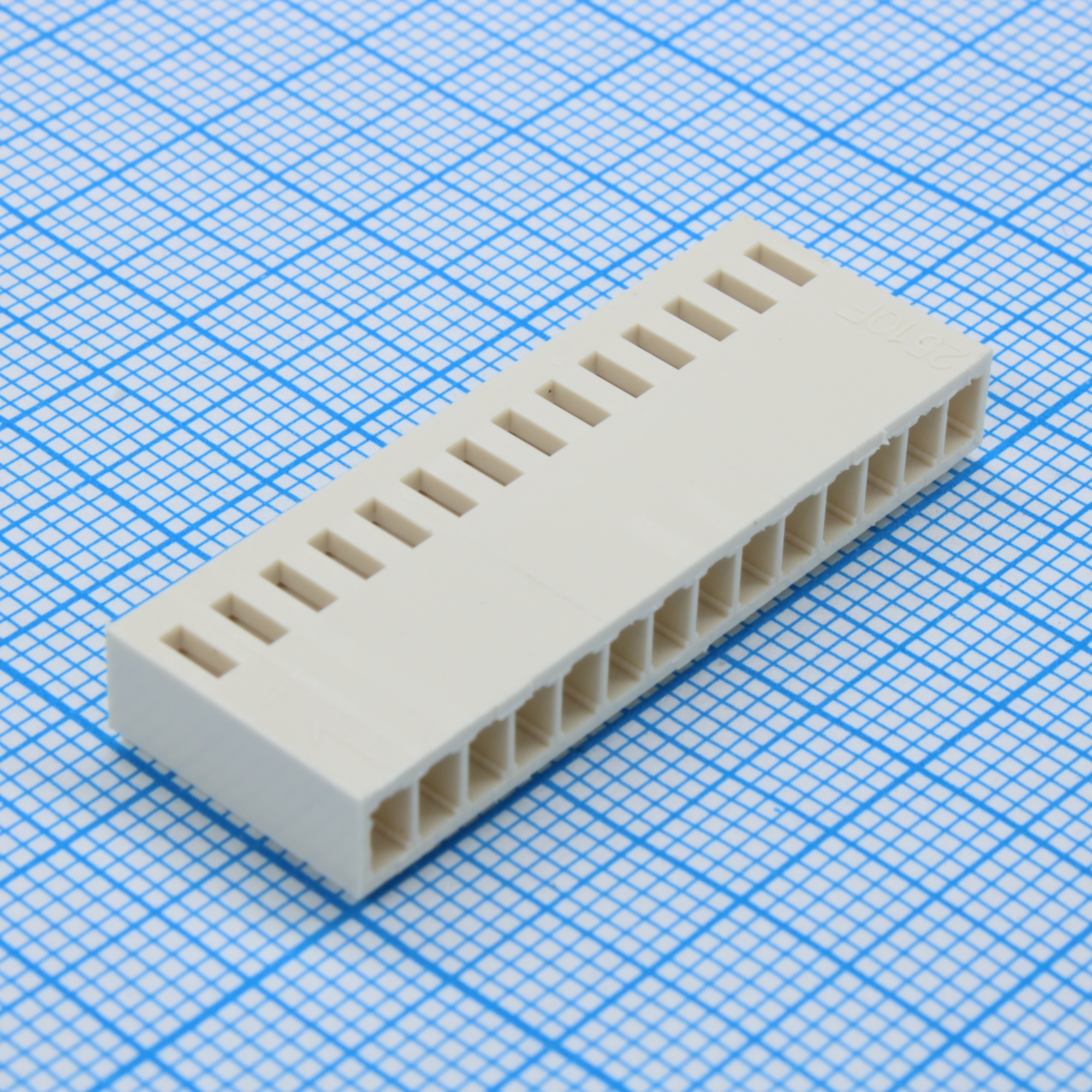 I-DS1070-SCV14 - Розетка на кабель  2.54мм, требуются контакты  T-DS1070-SC600