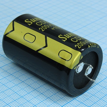 TS13DS2W331MSB0D0R - Конденсатор алюминиевый электролитический 450В 330мкФ ±20% 30*50 P:10мм защелкиваемые выводы 3000ч -25...105°С