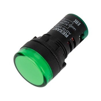 AD22-230 В зеленая - Лампа индикаторная светодиодная 220В D22