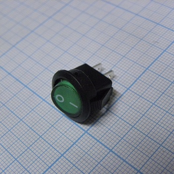 SWSMRS-101-2-C3-G/B - переключатель клавишный