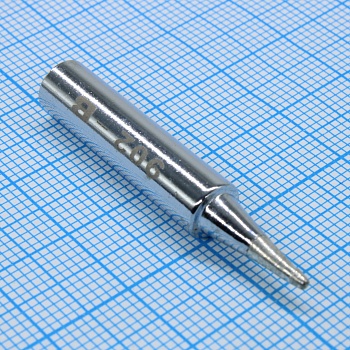 902-B - Жало паяльное, скругленный конус 1.0мм, для паяльника YIHUA 917 (для паяльных станций YIHUA 853AAA-I/ 948-II/ 948D-II/ 938BD-I/ 995D I/ 939D IV 110W/ 939D IV 90W/ 948DQ-III)
