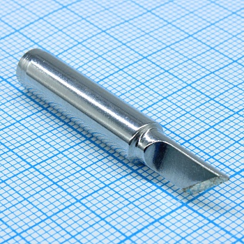 T900-1.6K - Жало для паяльной станции ST80/AT937/AT989/AT989D/ST8802/AT8502D скошенный под 45° резец толщиной 1.6мм