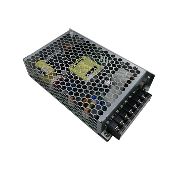 HRP-150-24 - AC-DC, 150Вт, вход 85…264V AC, 47…63Гц /120…370В DC, выход 24В/0…6.5A, рег. вых=±15%Uном, изоляция 3000В AC, в кожухе 159х97х38мм, -30…+70°С, c корректором коэф. мощности