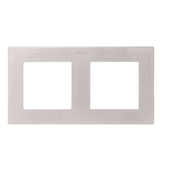 Рамка 2-м 4 алюм. 2400620-033