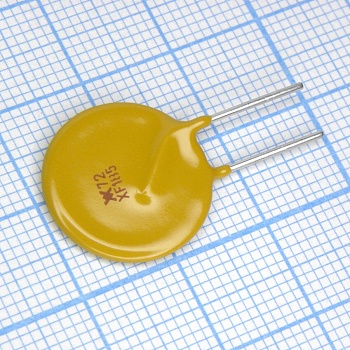 RXEF185 - Самовосстанавливающийся предохранитель PTC 1.85A(hold) 3.7A(trip) 72V 40A 2.1W 12.6s 0.08Ohm, радиальные выводы, 17.5 X 3 X 22.4mm, россыпью