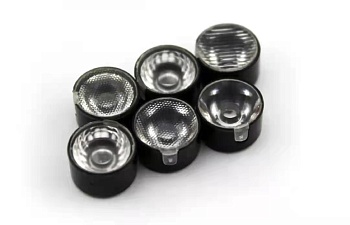 AN10D7H40G - Линза для светодиода 3535/3030, ~40°,  D=10,8 mm  H:7mm, PMMA