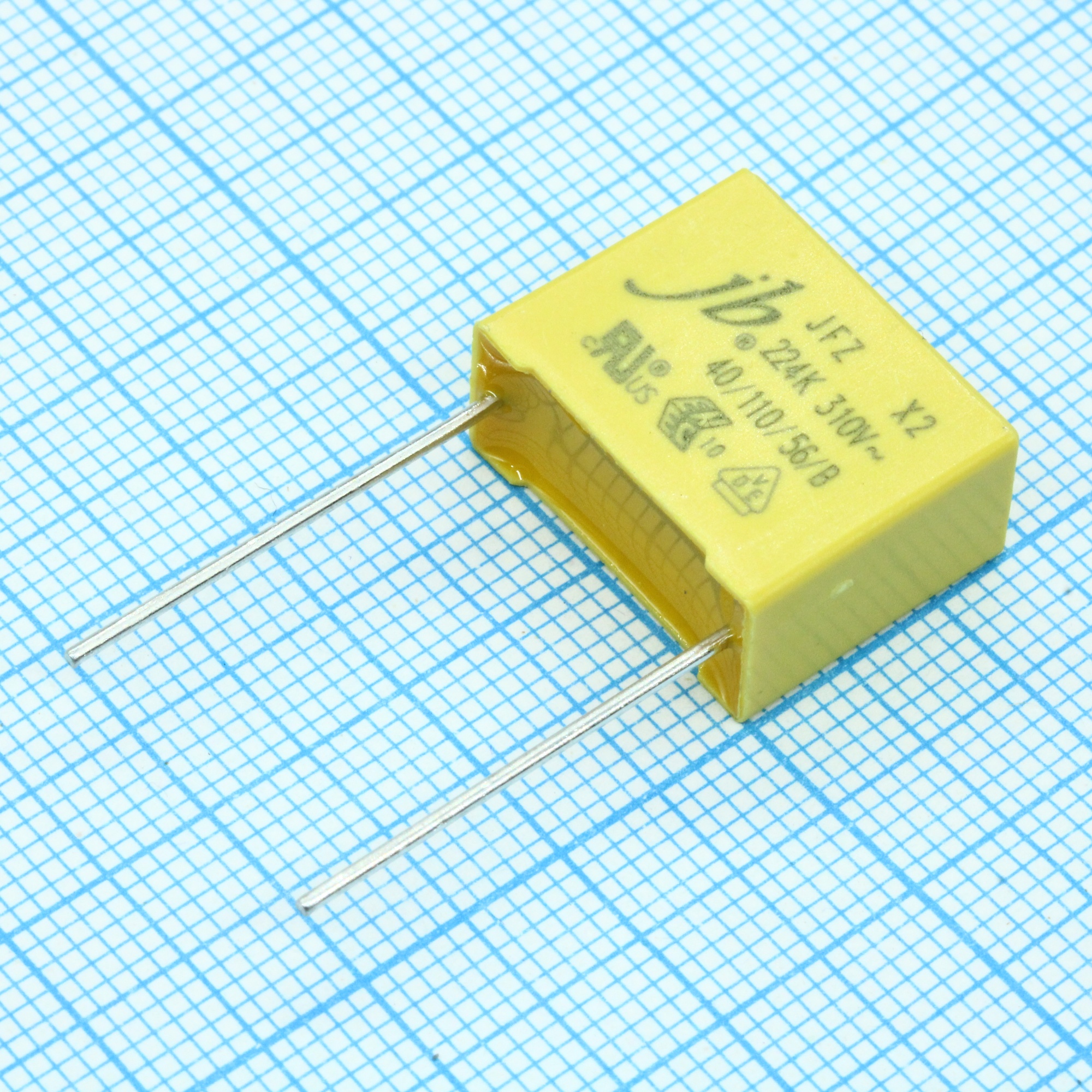 JFZ0A9224K150000B - Конденсатор помехоподавляющий X2 0.22мкФ 310VAC