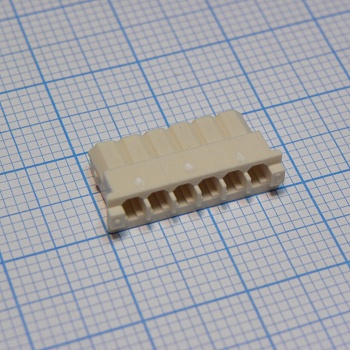 50375063 - Разъем типа провод-плата, с фрикционной фиксацией, 2.5 мм, 6 контакт(-ов), Гнездо, Серия SPOX