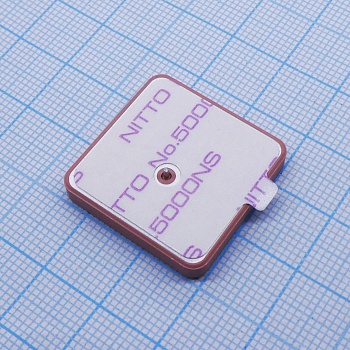 YNX-2525-TS-011 - Диэлектрическая GPS+Glonass patch-антенна (1575~1608МГц), типоразмер 25*25*4мм