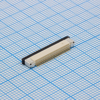 DS1020-09-31VB8A-R - FPC разъем для шлейфа на плату, поверхностный монтаж 31pin, шаг 0.5мм (контакты снизу)