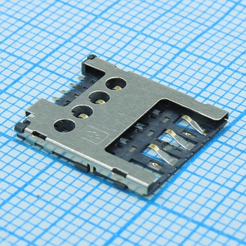 L-KLS1-SIM-046-6P-R - Держатель микро SIM карты 6 контактов