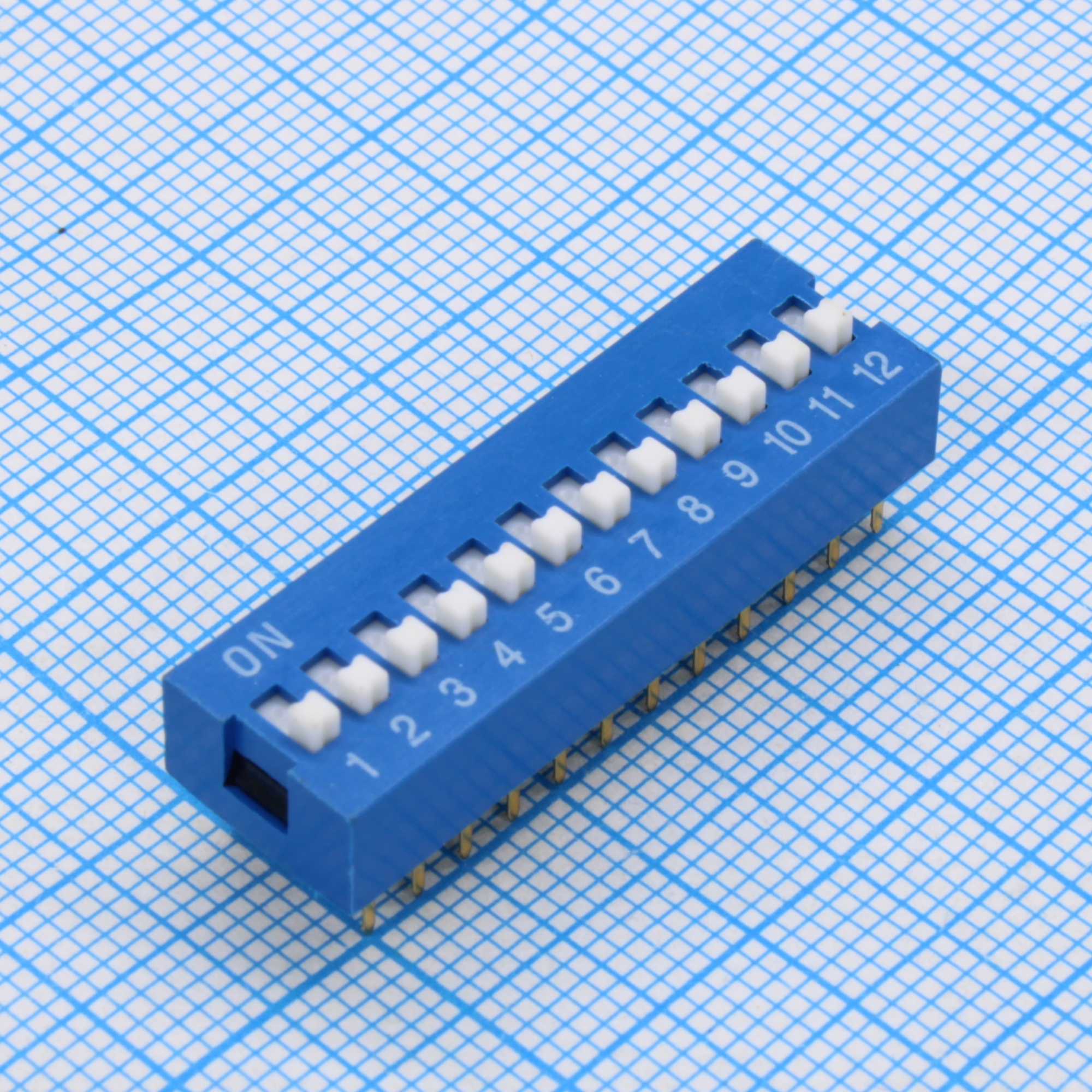 DS1040-12BN - Переключатель DIP 12 групп