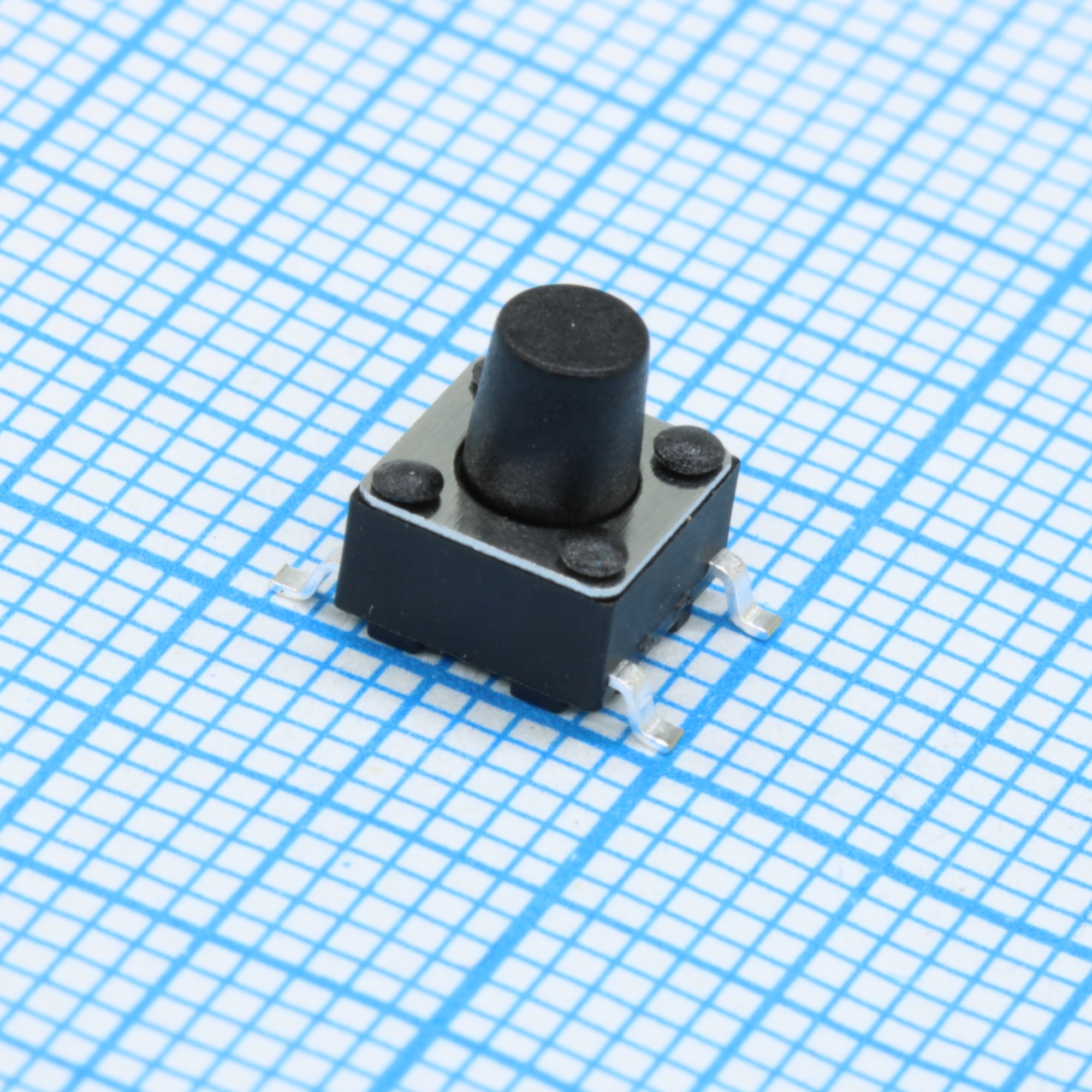 DS1042-03-13KKR16010 - Кнопка тактильная 6х6мм OFF-(ON), 50 мА 12 В (SMT)