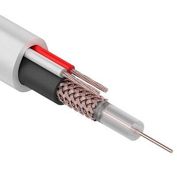 Кабель КВК-В-1,5+2x0,75 мм2 (Cu/Cu) белый, 200 м, 01-4014