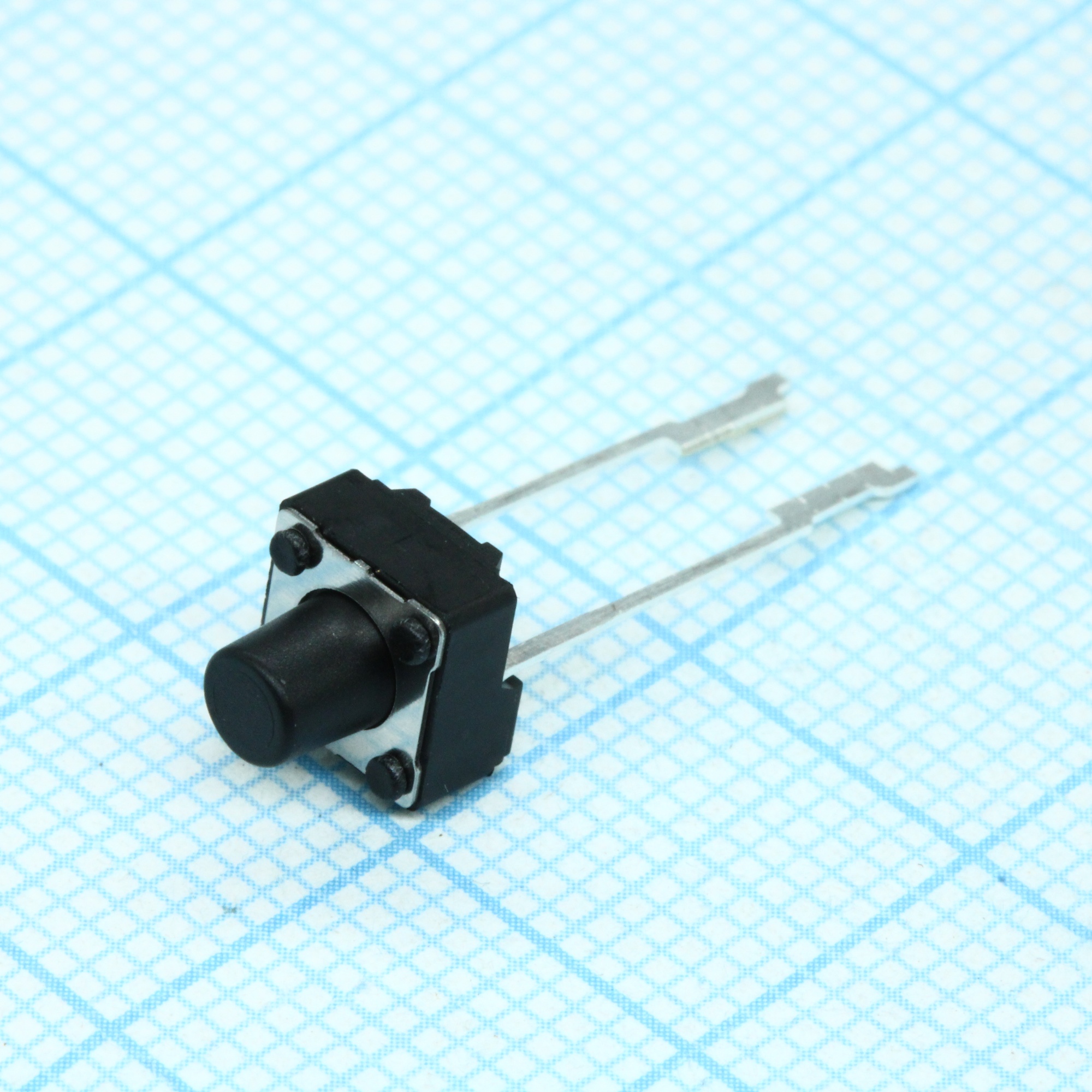 DTST-63K-V - Кнопка тактильная, корпус - 6*6мм, неформованные выводы