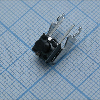 SWT-42-7 - Кнопка тактильная 5.7х5.7мм угловая монтаж в отверстие