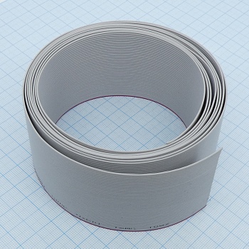 ШЛЕЙФ 40 жил /1.27mm/ - плоский кабель