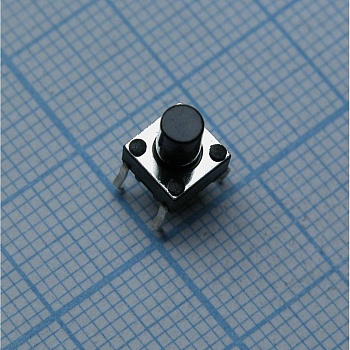 SWT-20-8 - Кнопка тактильная 6.2Х6.2мм h=8мм вертикальная монтаж в отверстие