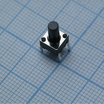 SWT-20-9.5 - Кнопка тактильная 6.2Х6.2мм h=9.5мм монтаж в отверстие