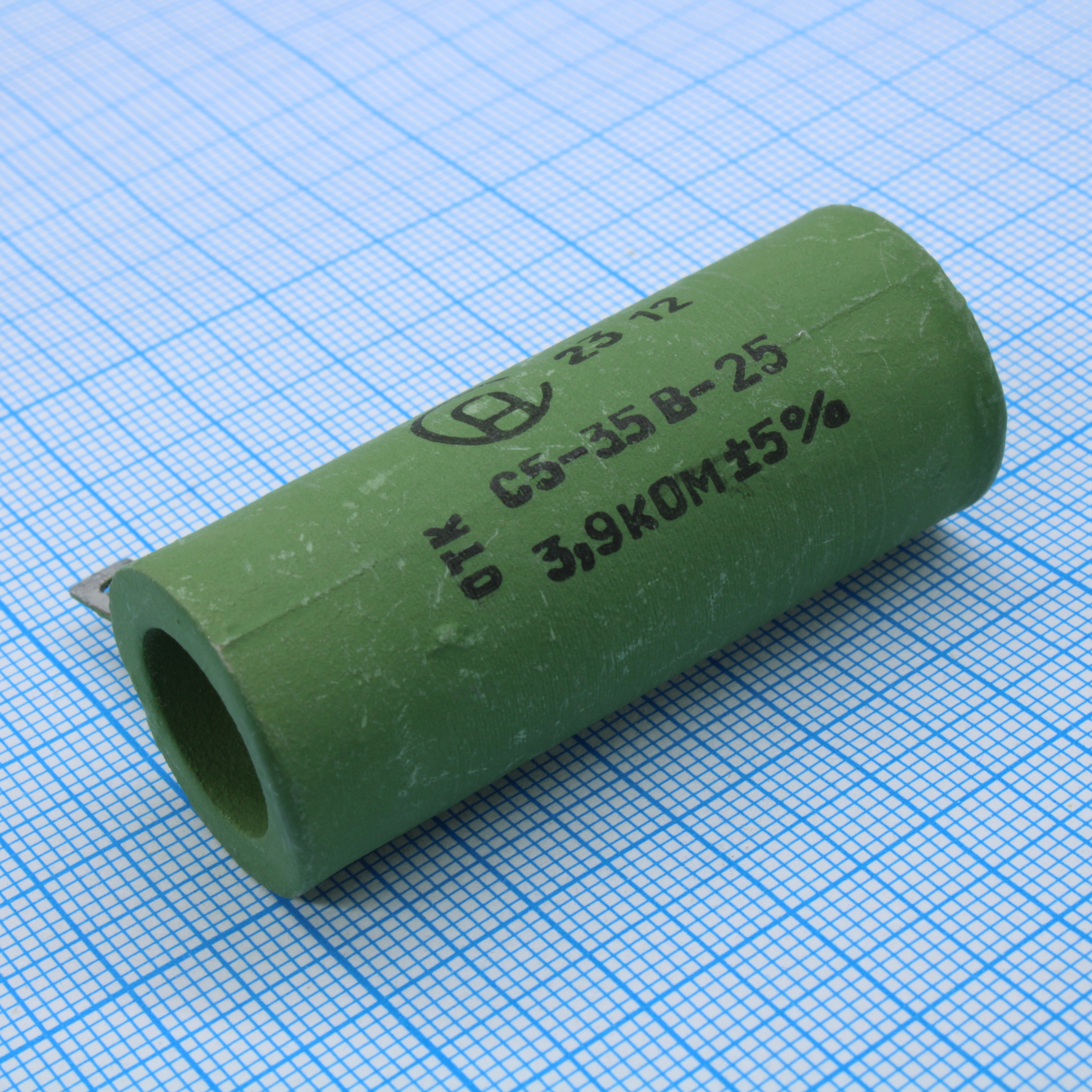 С5-35В 25   3.9К ±5% - Резистор постоянный проволочный 25Вт 3.9кОм ±5%